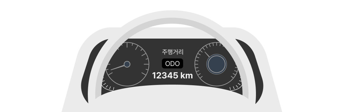 사진 촬영 예시 계기판 이미지